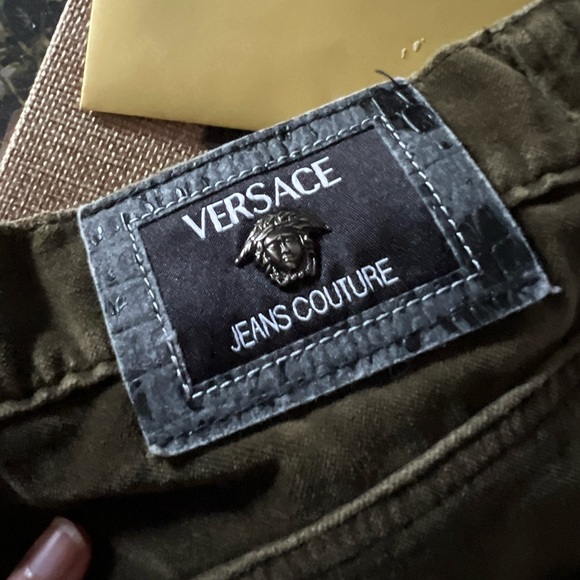 VERSACE JEANS High-Rise Straight Leg Jeans Size: M | US 30 - Picture 8 of 10